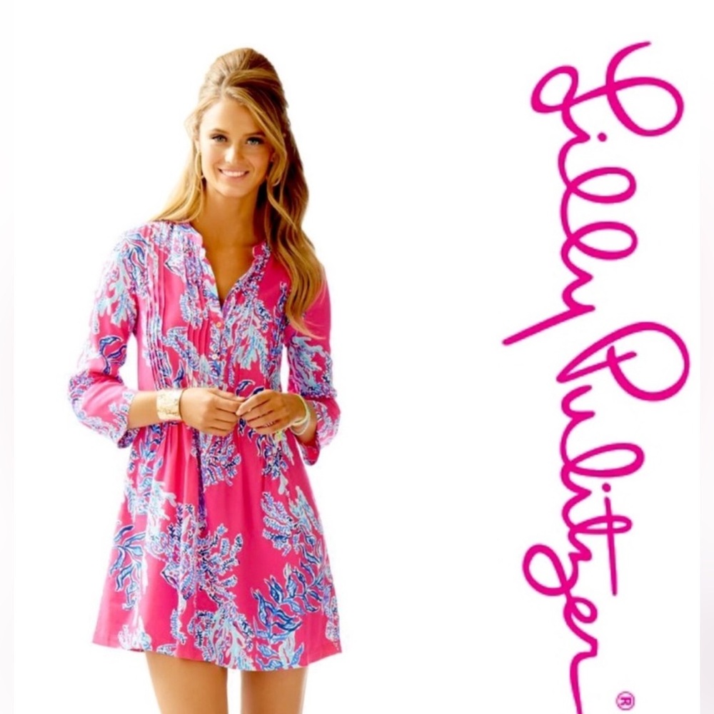 Lilly Pulitzer Sarasota Tunic dress Capri Pink